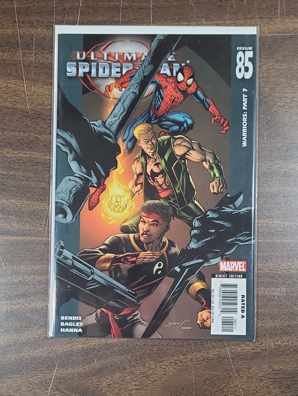 Ultimate Spider-Man Comic Book #85 Warriors: Part 7 Bagged